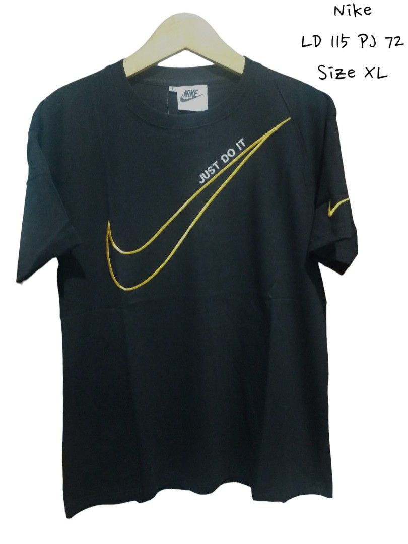 nike just do it embroidered t shirt