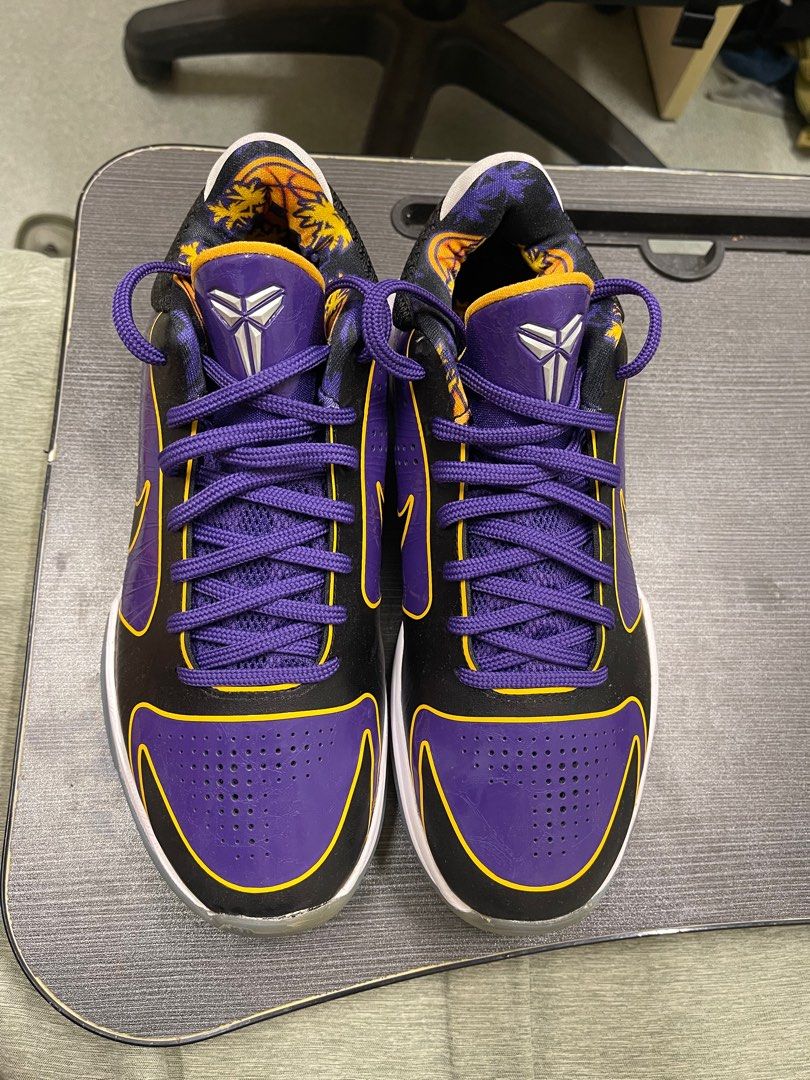 Nike Kobe 5 Protro Lakers Men s Fashion Footwear Sneakers on Carousell
