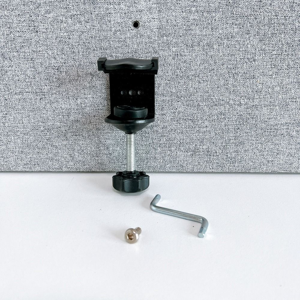 OA 辦公桌隔板屏風灰色可釘圖釘附工具灰色, 家具及居家用品