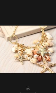 Ocean Style Starfish Shell Eye-Catching Accessories Decorative Korean Jewelry Set