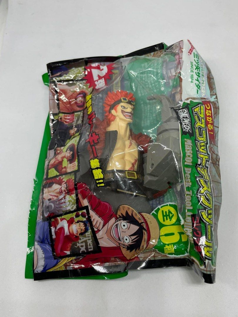One Piece Mascot Desk Tool collection (Category: Character Goods) located in Bacoor. Submitted by etcee.ph (Listing ID 1310316199, Image 3). Description: Php 200.00 each Trafalgar Law clip holder Luffy rubber band hook Bonnie Multi tray Kidd clip holder Hawkins memo stand Apoo pen stand.