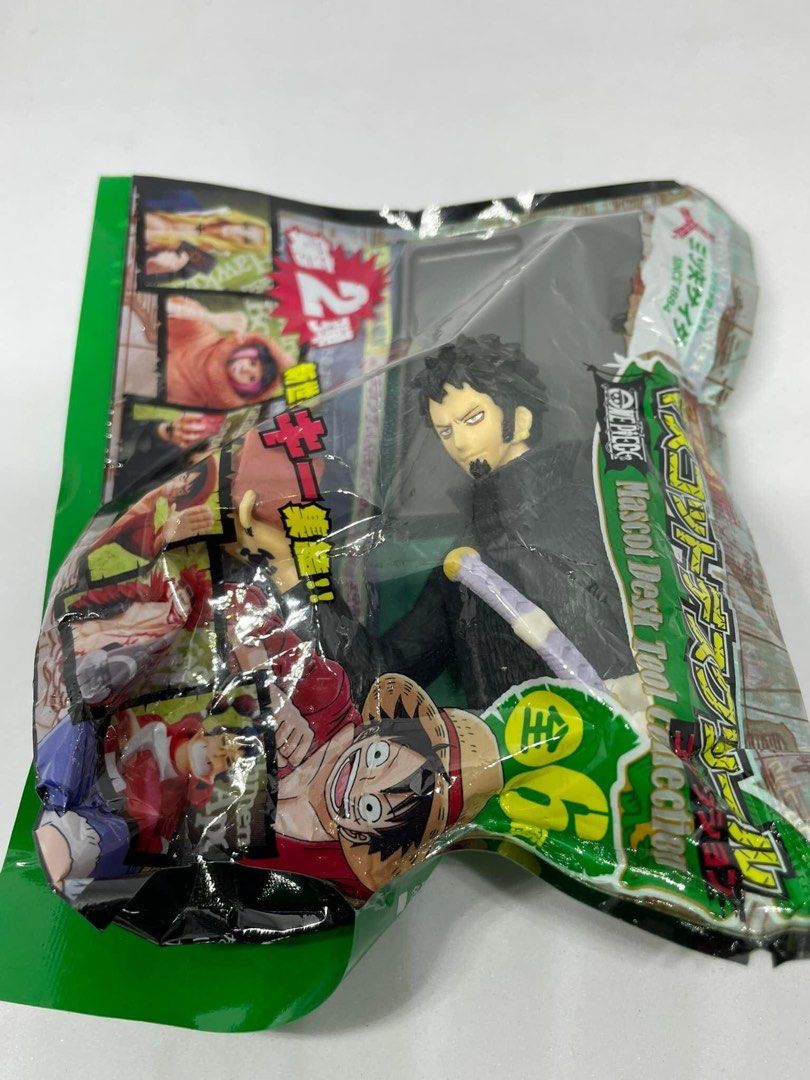 One Piece Mascot Desk Tool collection (Category: Character Goods) located in Bacoor. Submitted by etcee.ph (Listing ID 1310316199, Image 1). Description: Php 200.00 each Trafalgar Law clip holder Luffy rubber band hook Bonnie Multi tray Kidd clip holder Hawkins memo stand Apoo pen stand.