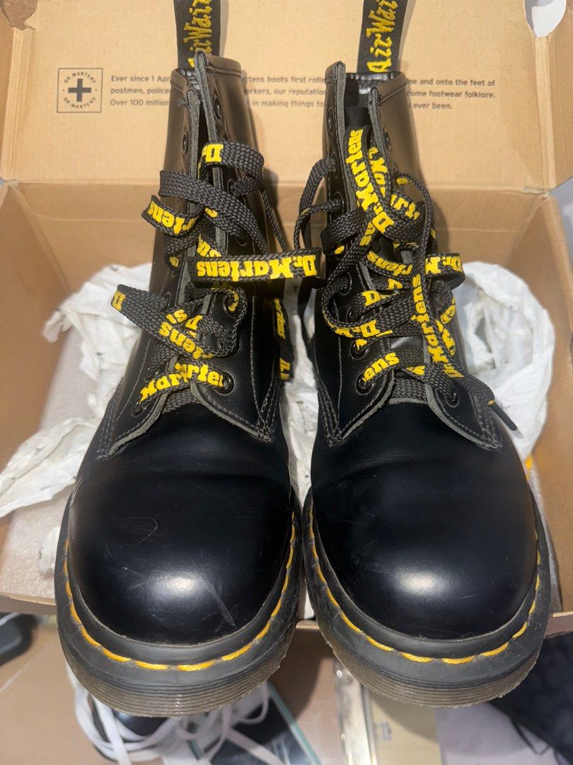 RUSH SALE ORIGINAL DR. MARTENS 1460 BLACK Women s Fashion Footwear Boots on Carousell