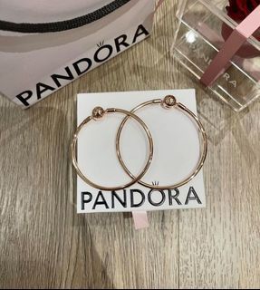 Pandora rose gold bangle . 2099 each