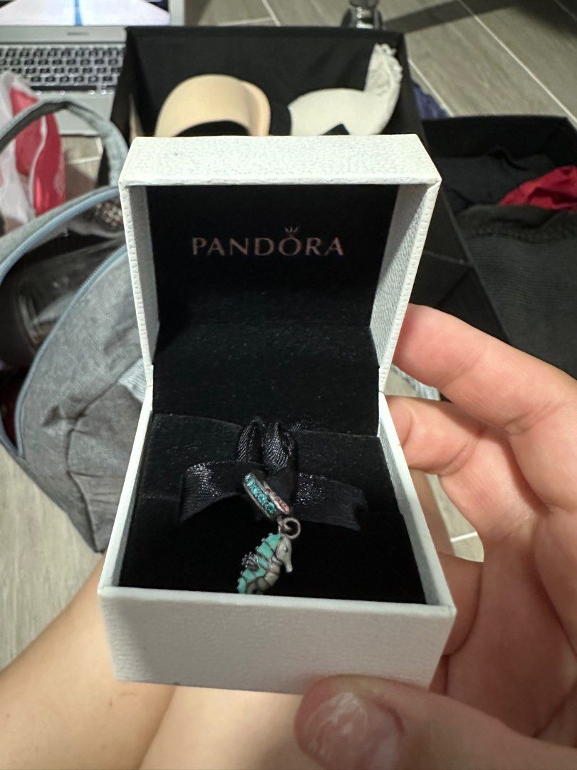 Pandora seahorse charm on sale