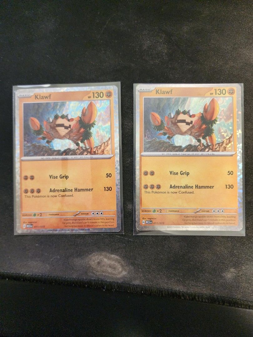 Pokemon TCG - Klawf (Macdonalds promo), Hobbies & Toys, Toys & Games on  Carousell