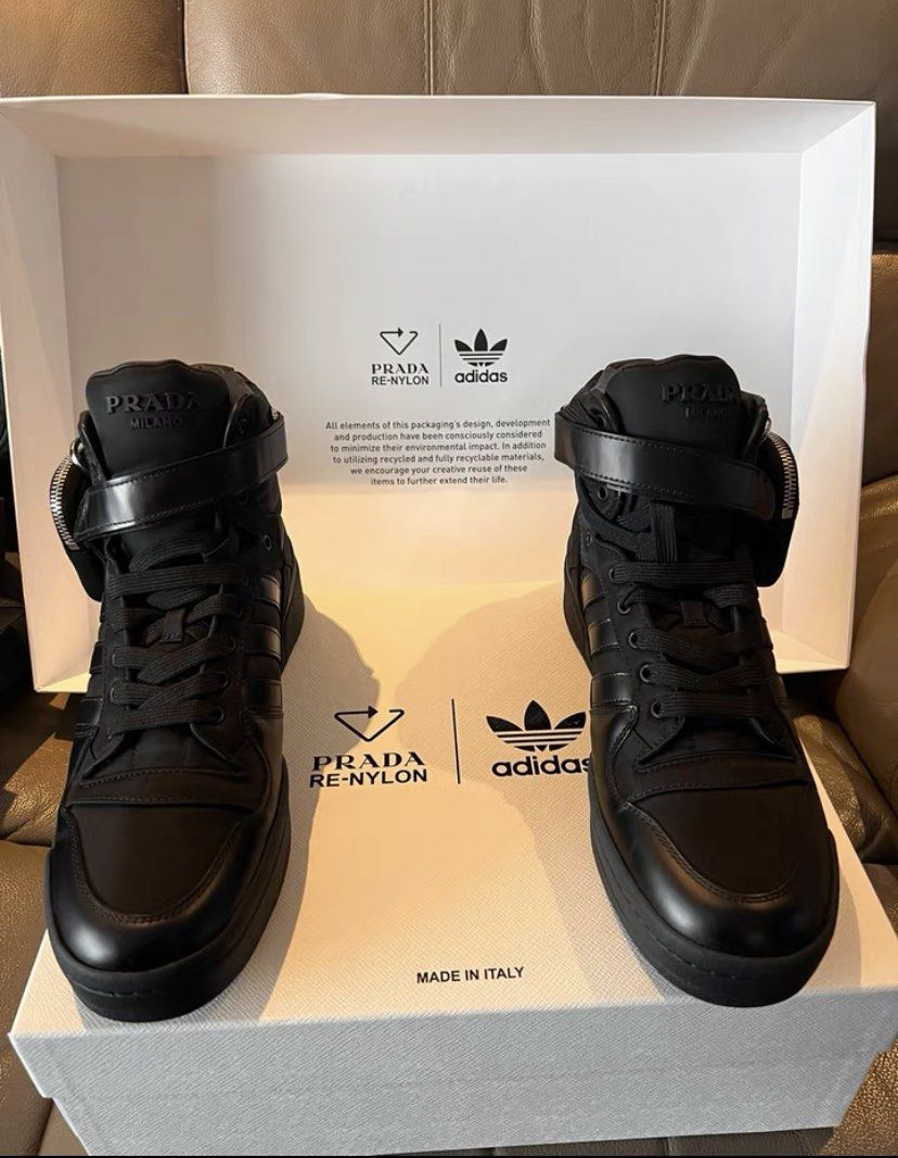 Adidas high tops with velcro strap top