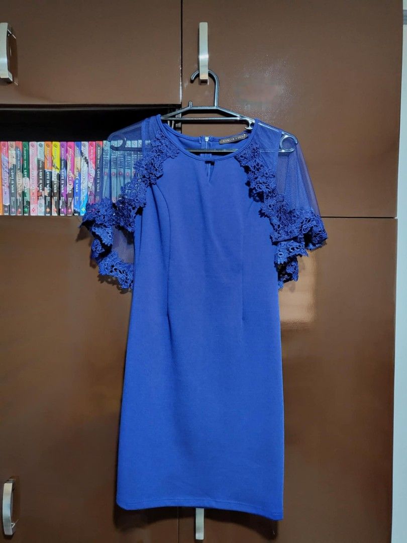 samlin ladies dress Preloved Blue, Women's Fashion, Dresses & Sets, Dresses on Carousell pin up clothing