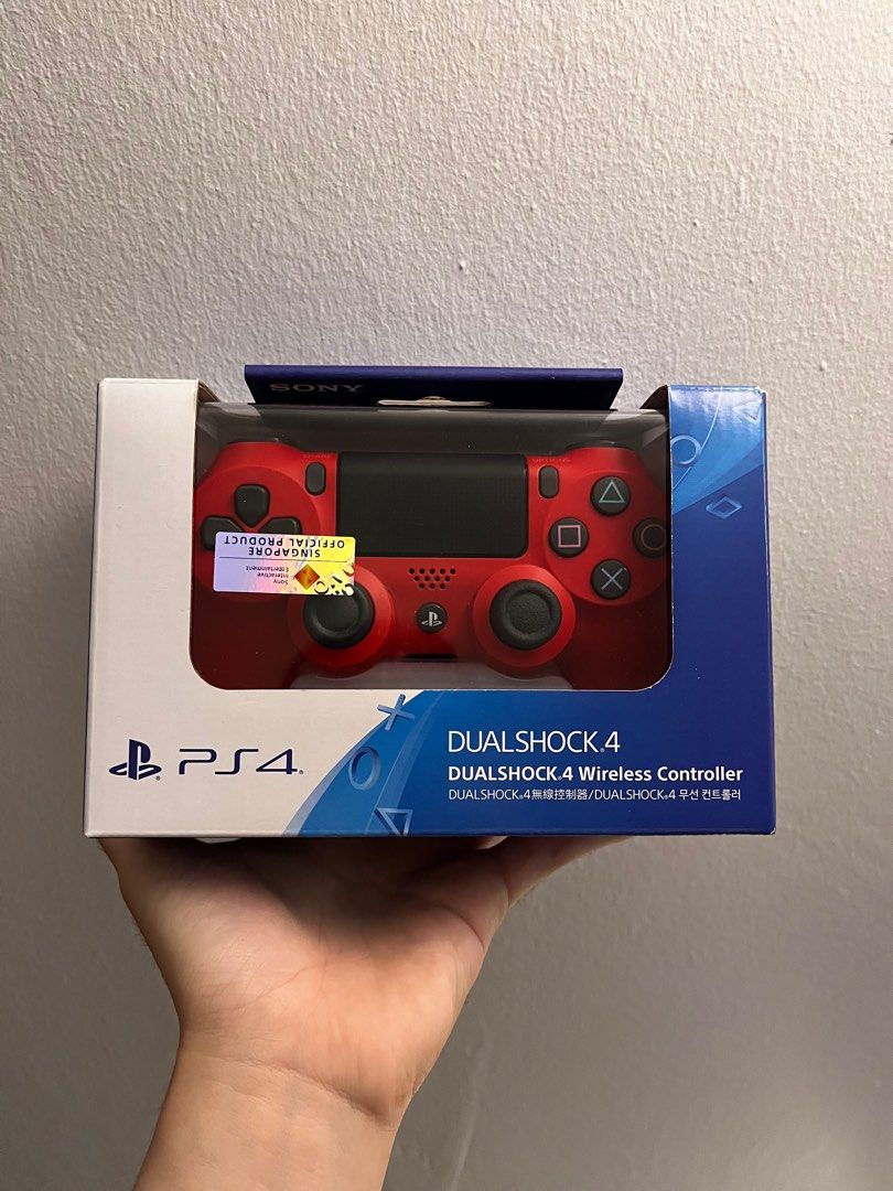 PS4 Controller Magma Red, Video Gaming, Gaming Accessories
