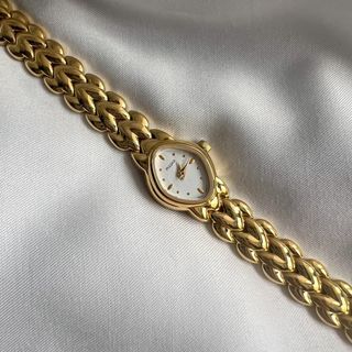 Pulsar by Seiko Interwoven Gold Watch