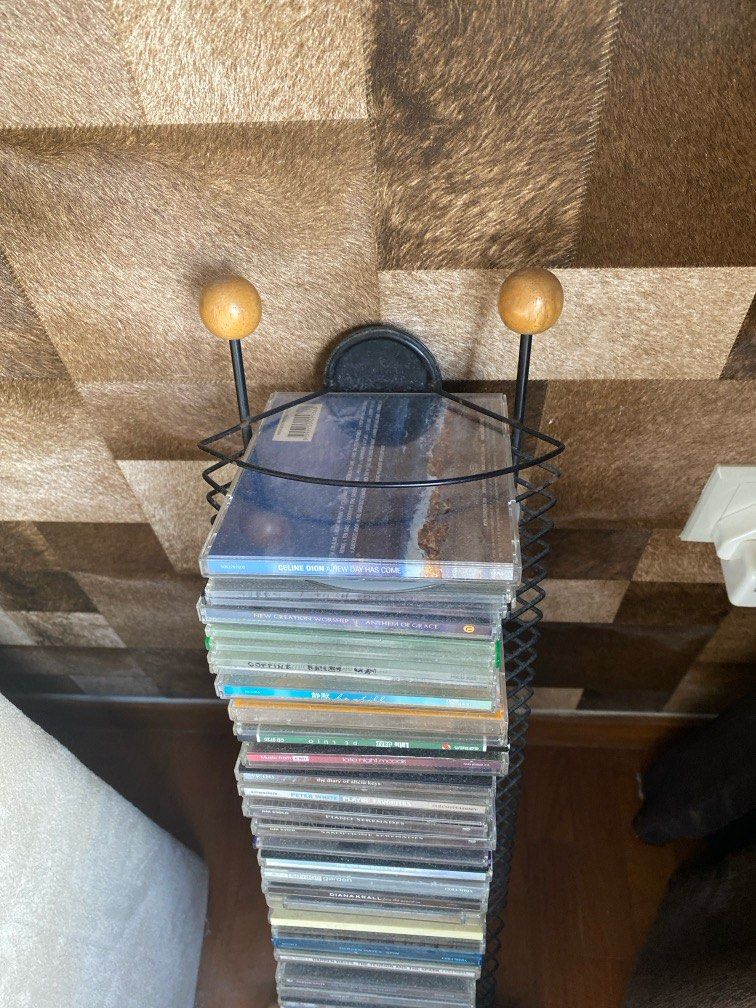 Rack with CDs, Everything Else on Carousell