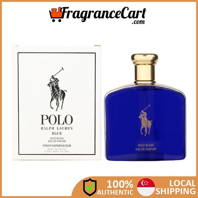 Ralph Lauren Polo Blue Gold Blend EDP for Men 75ml 125ml Tester Brand New 100 Authentic Perfume FragranceCart Eau de Parfum Man Electric Blue Gold Beauty Personal Care Fragrance Deodorants on Carousel...