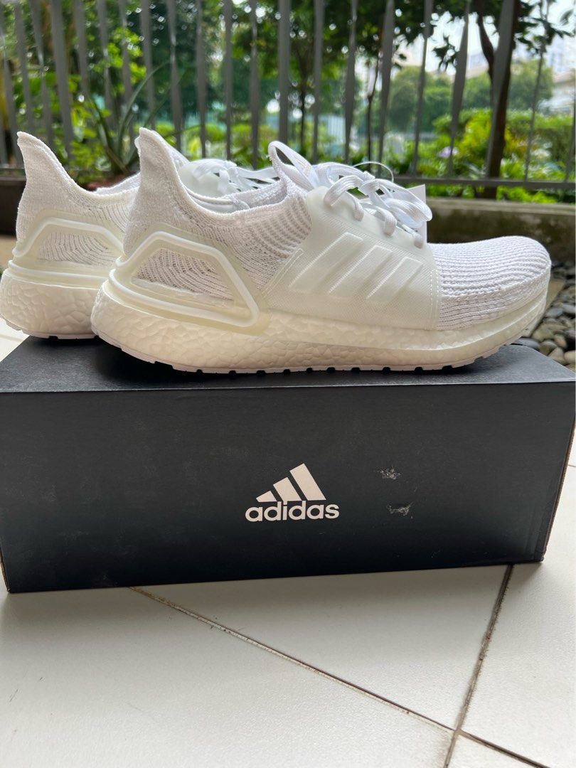 Men's adidas ultraboost 19 triple white shop