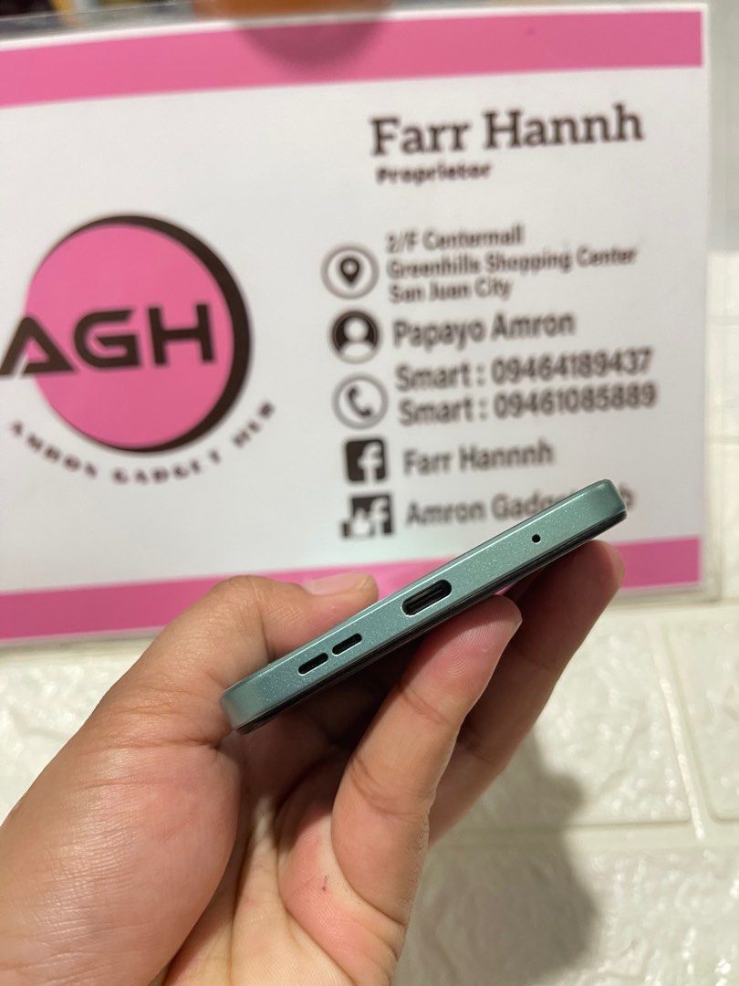 REDMI NOTE 12 256GB (Category: Android Others) located in Manila. Submitted by farhanadau39938 (Listing ID 1310283855, Image 2). Description: REDMI NOTE 12 256GB -STORAGE: 256GB -MEMORY: 12GB RAM -NTC APPROVED -GOOD FOR GAMING -99%SMOOTH -SNAP DRAGON 685 octa core Max 2.80GHz -SUBRANG KINIS -NO HISTORY OF REPAIR -NO ISSUE -LEGIT ORIGINAL INCLUSION: CASE TEMPERED CHARGER OPEN FOR COD SAME DAY DELIVERY PLUS SHIPPING FEE Store located 2nd floor Vmal