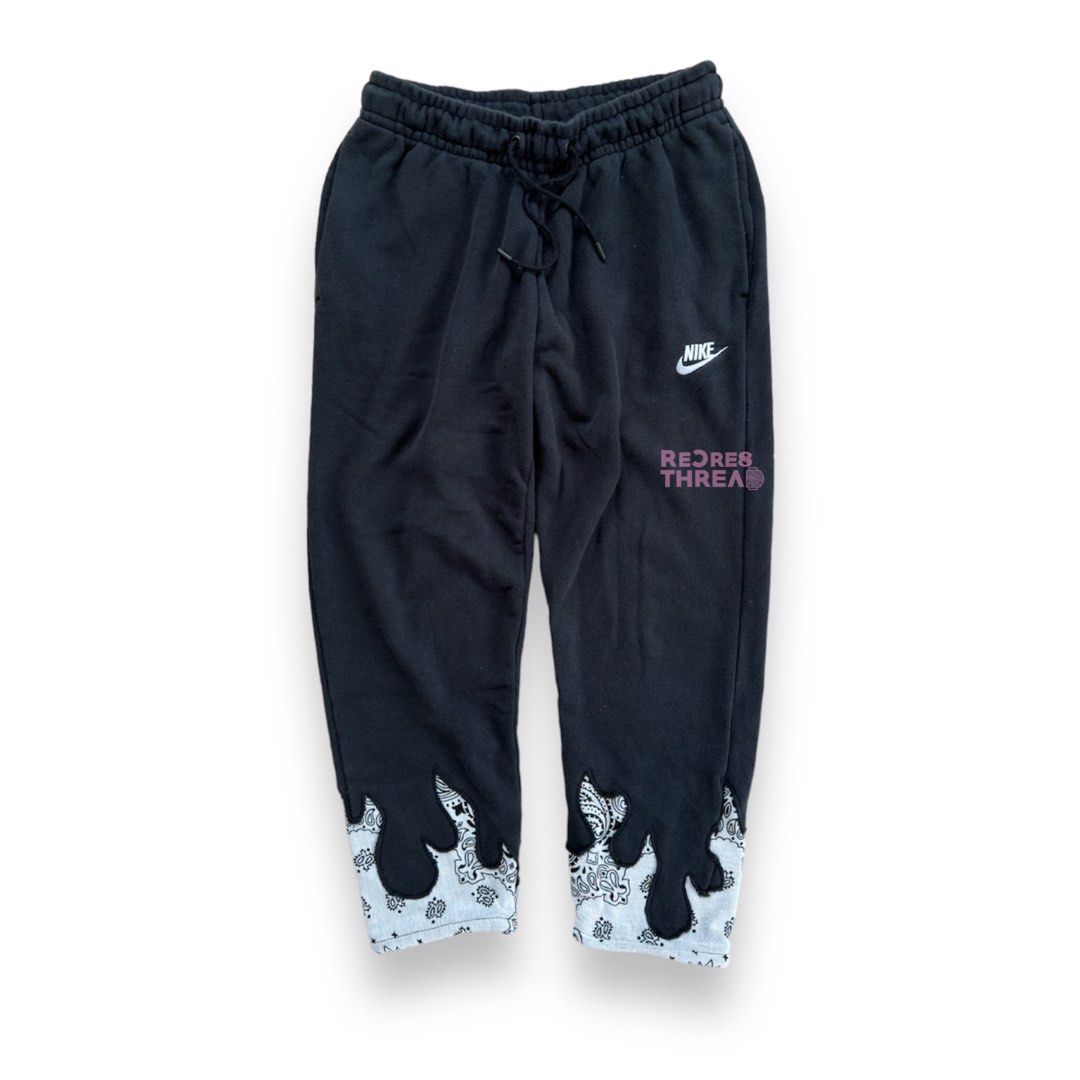 REWORKED NIKE GRADE SCHOOL PANTS Men s Fashion Bottoms Joggers on Carousell