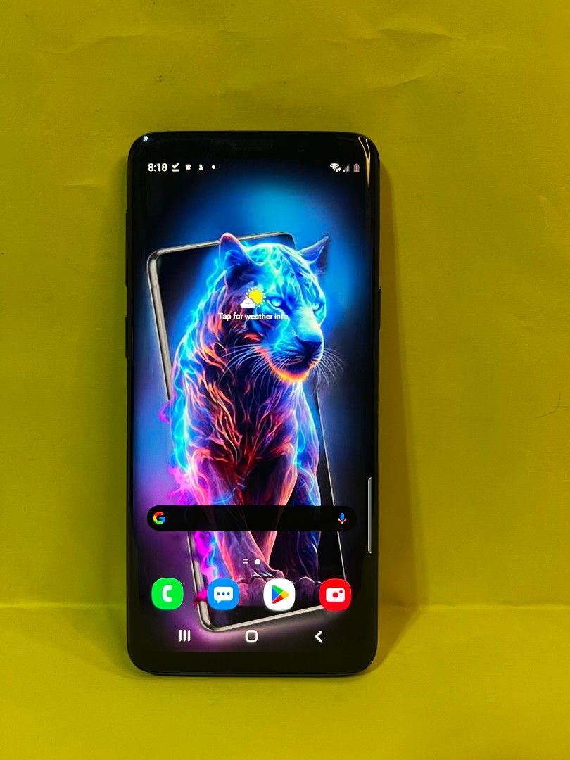 SAMSUNG s9 (Category: Samsung) located in Quezon City. Submitted by mubrogadgets (Listing ID 1310276399, Image 1). Description: Samsung S9 ₱ 4800 WE ACCEPT CASH ON DELIVERY VIA LBC IN ALL PART OF PHILLIPINES AND LALAMOVE FOR IN METRO MANILA SAGOT NYO PO SHIPPING FEE no issue may slight amoled burn only Smooth performance Smooth pang gamit No history of repair QUICK SPECS👇 good sa gaming/super high quality display🎮🕹 Super AMOLED Plus display 🎮