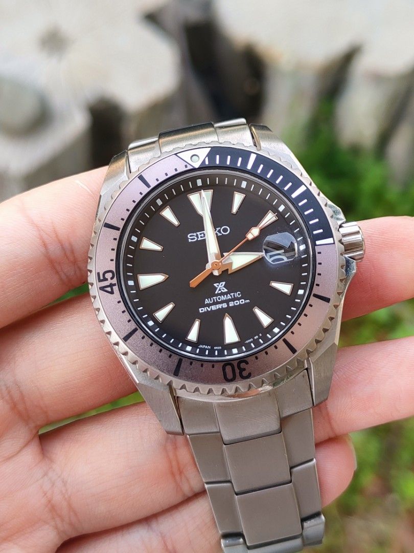 Seiko Prospex Shogun SPB189 Titanium Sapphire Crystal