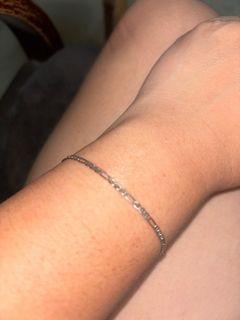 Silver bracelet 925 chain link bracelet
