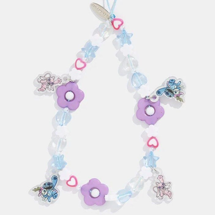 💜現貨｜Skinnydip London x Disney Kawaii Stitch Beaded Phone Strap