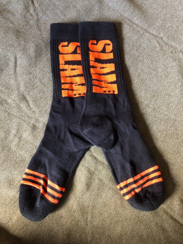 Stance basketball socks (Category: Socks) located in Umingan. Submitted by tianothe13 (Listing ID 1310278637, Image 2). Description: Stance basketball socks Size: Mid Condition: 9.5/10 Rfs: Decluttering. Price: 350+sf per pair or 1000+sf as pack MoP: Gcash/Maya/BPI.