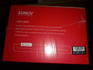 SUNUV 9X Plus Original SUN9X PLUS Fast Curing Nail Lamp Dryer