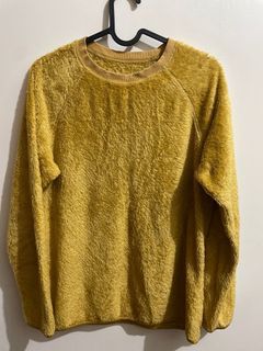 Sweater Pullover Gold Yellow
