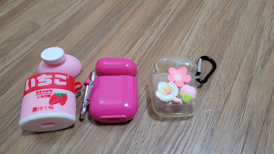 [TAKE ALL] Airpods 1/2 case (Category: Portable Audio Accessories) located in Las Pinas. Submitted by declutterthevault (Listing ID 1310275380, Image 1). Description: SHOPPEE CHECKOUT AVAILABLE PAYMENT VIA GCASH.