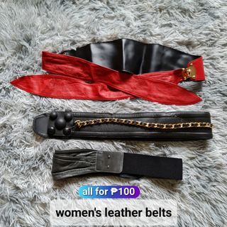 TAKE ALL: Women's Leather Belt