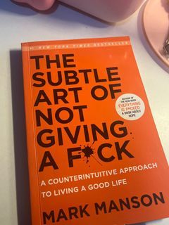 The Subtle Art of Not Giving A F*ck Book by Mark Manson