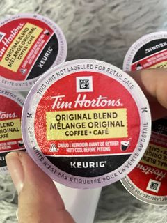 Tim Hortons Coffee Pods - Keurig Machine