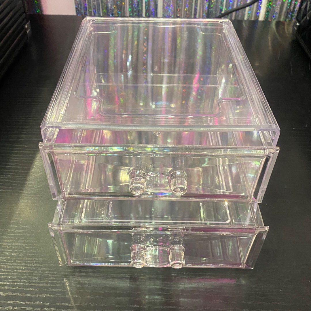 Two Layer Drawer Acrylic Box-6823853 (Category: Makeup) located in Paranaque City. Submitted by gladkingphilippines (Listing ID 1310278208, Image 1). Description: .