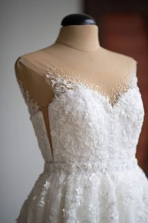 Two way bridal gown