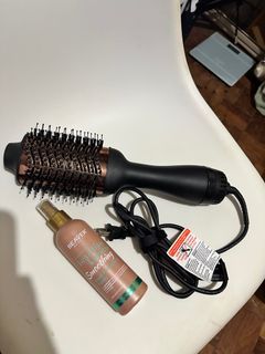TYMO Volumizer Hot Air Brush Hair Blower with Free Hair protection spray