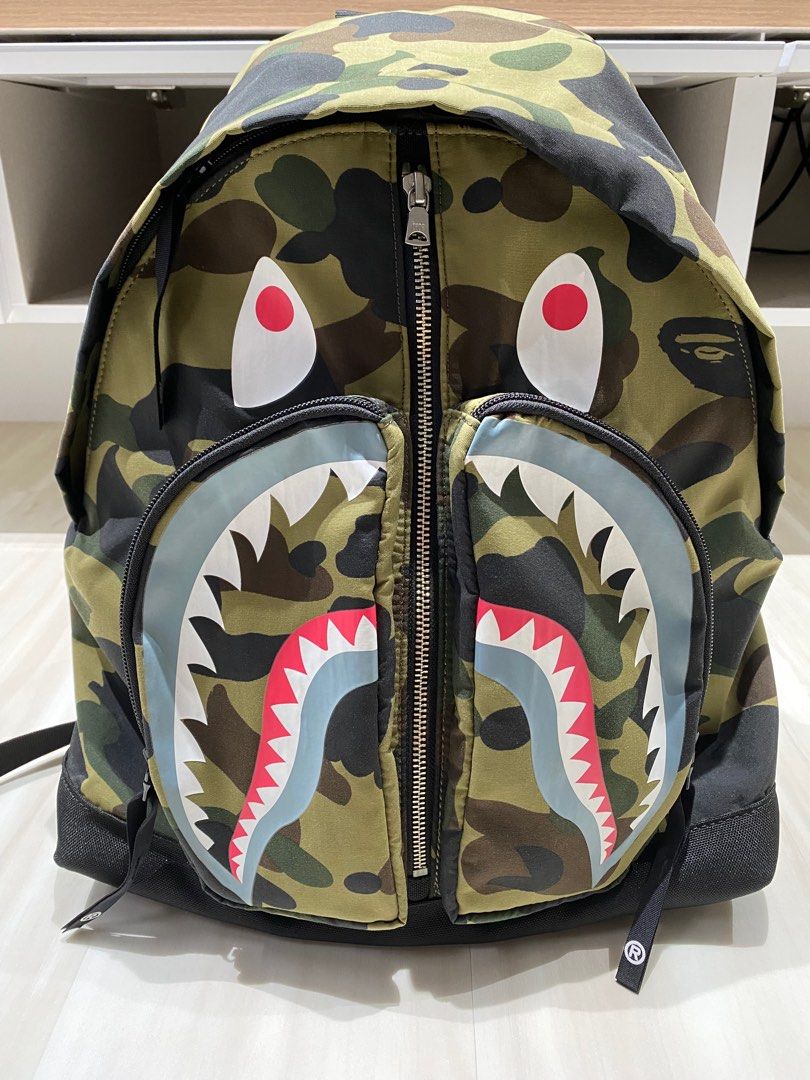 Bape backpack original hot sale
