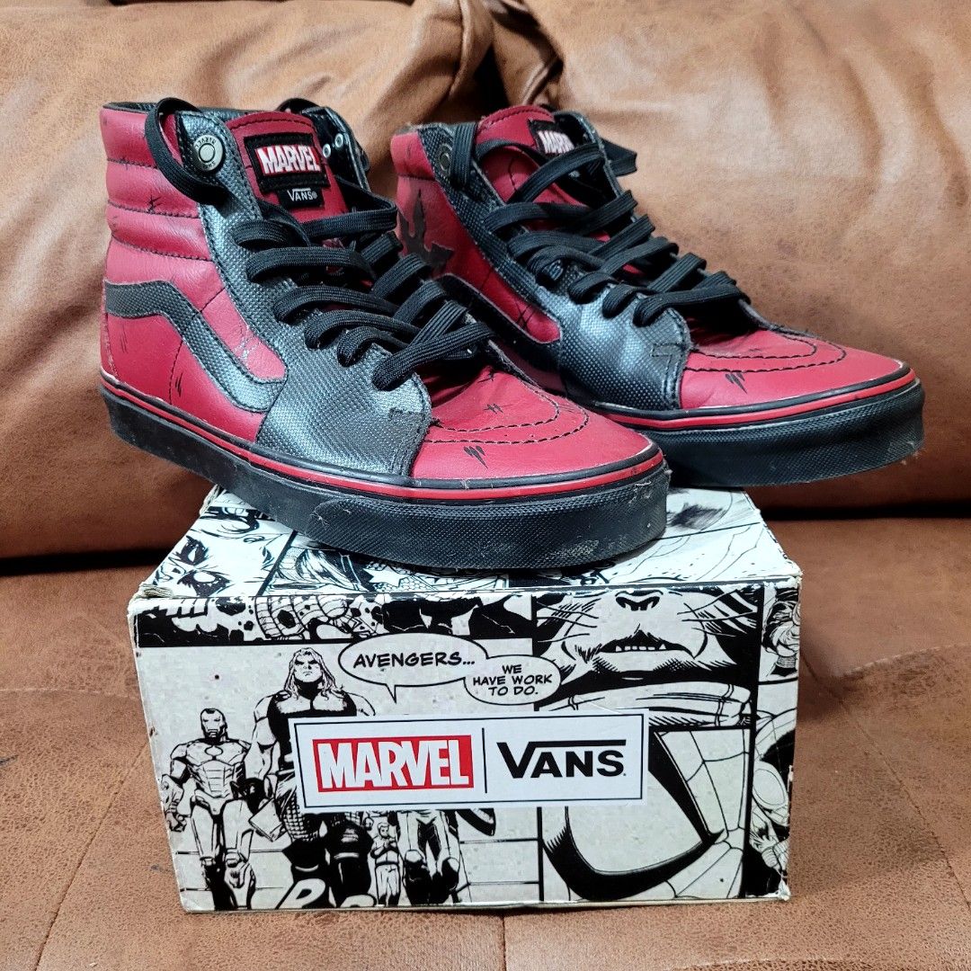 Marvel vans size 6 cheap