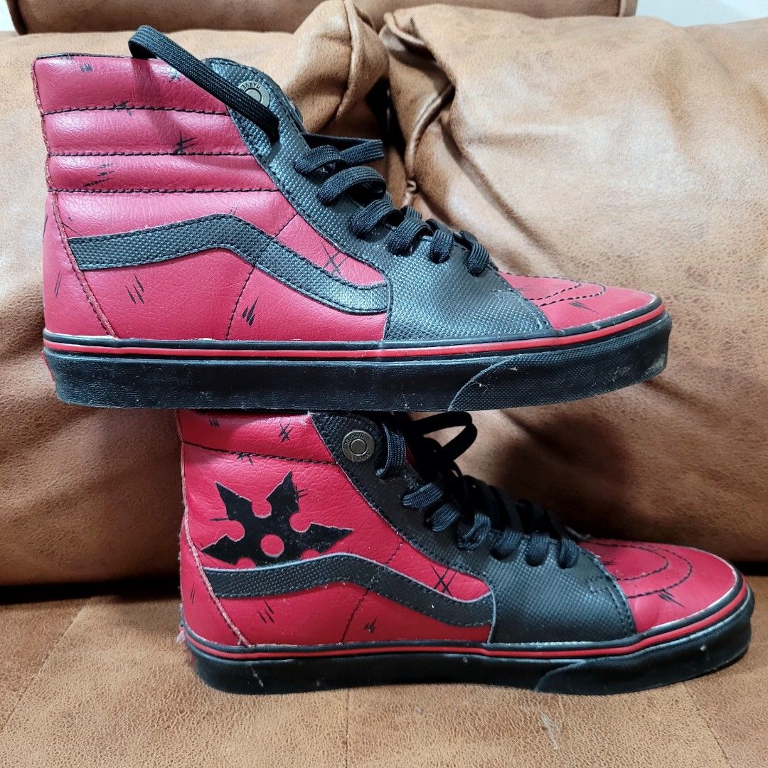 Vans Marvel Deadpool Size 8UK Men s Fashion Footwear Sneakers on Carousell