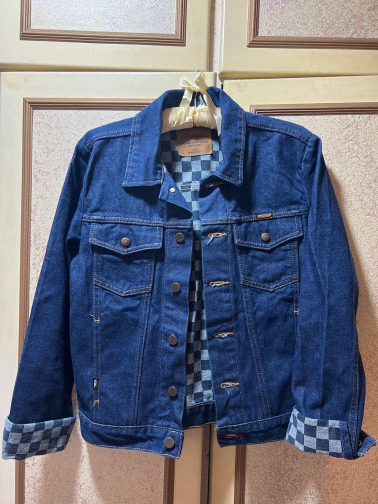 Vans x wrangler denim jacket on sale