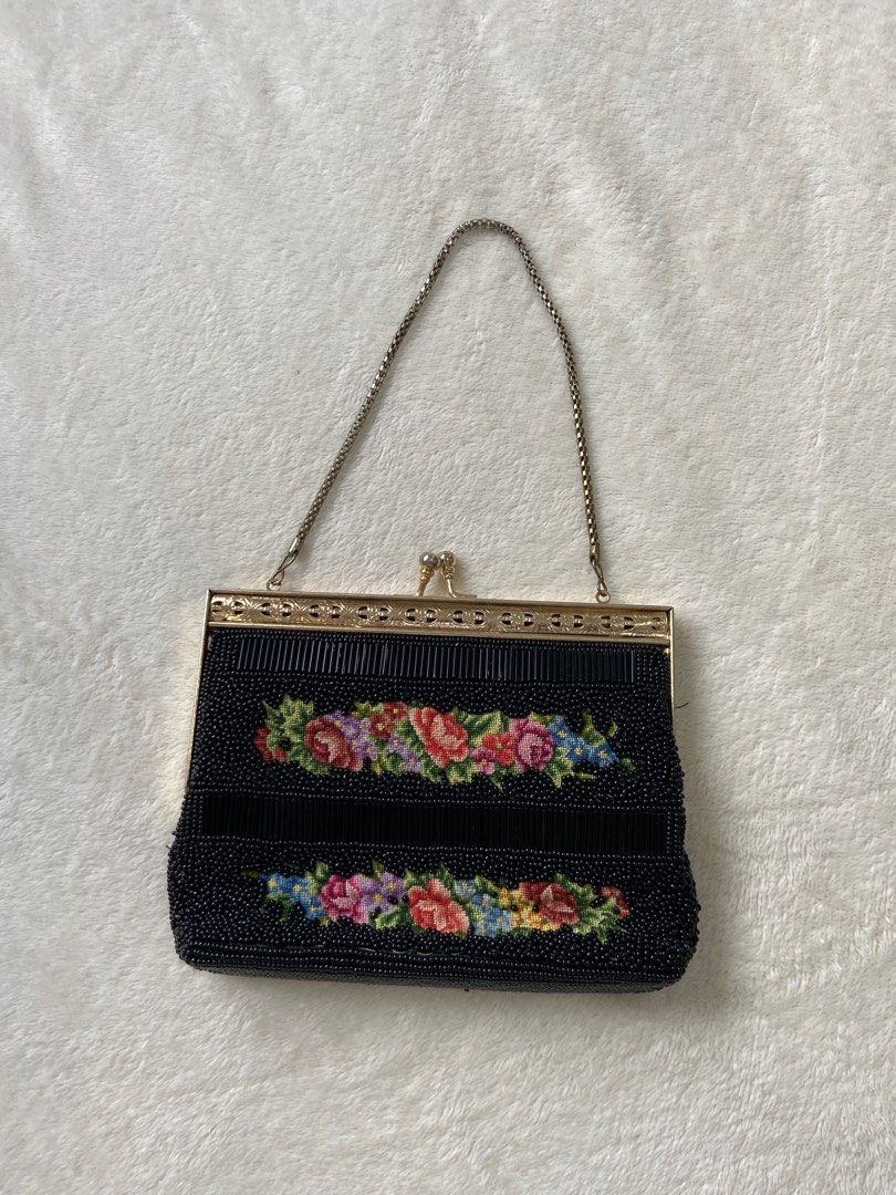 Vintage beaded bag sales