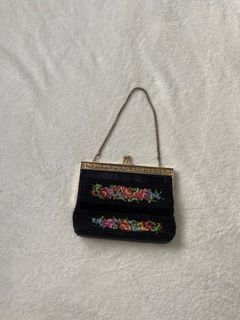 Vintage Beaded Micro Bag