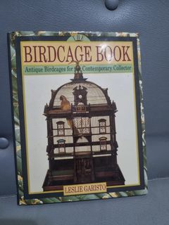 vintage Book
The Birdcage Book 
Antique Birdcages for the Contemporary collector