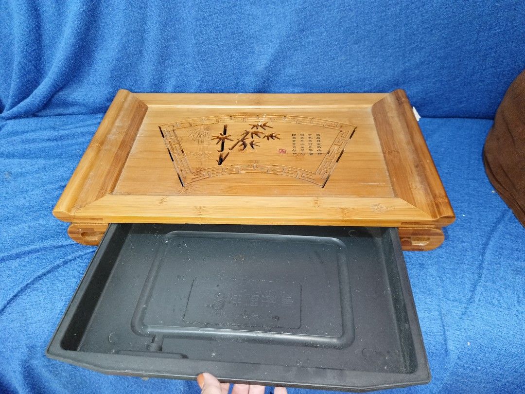Vintage wooden table tea (Category: Tables & Sets) located in Baguio. Submitted by alonasteph (Listing ID 1310412192, Image 2). Description: .