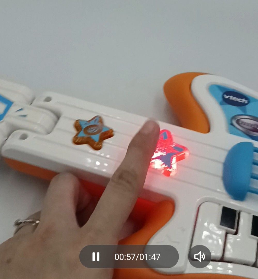 Vtech Strum and Jam Kidi Musical Guitar Band B10 Hobbies Toys Toys Games on Carousell
