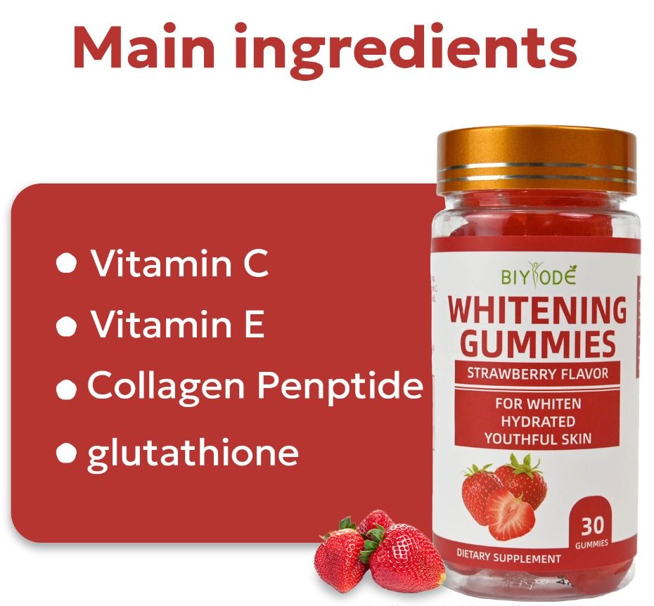 whitening gummies | Vitamin C & glutathione, Health & Nutrition, Health  Supplements, Vitamins & Supplements on Carousell