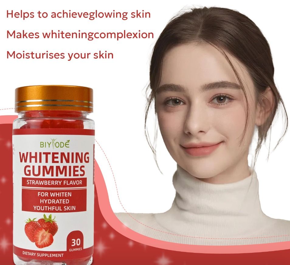 whitening gummies | Vitamin C & glutathione, Health & Nutrition, Health  Supplements, Vitamins & Supplements on Carousell