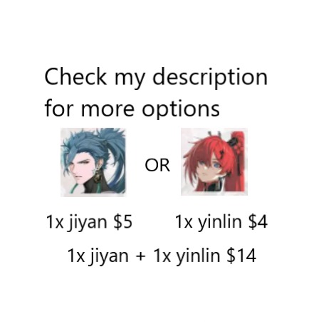 Wuthering Jinhsi + Verina + Calcharo + Jianxin + Encore - Genshin