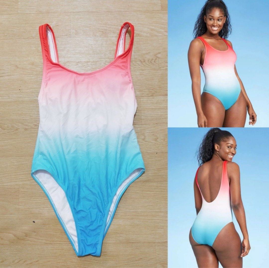 XHILARATION OMBRE ONE PIECE Women s Fashion Swimwear Bikinis Swimsuits on Carousell