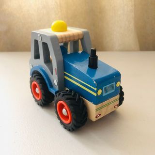 Young Farmer Wooden Tractor Toy