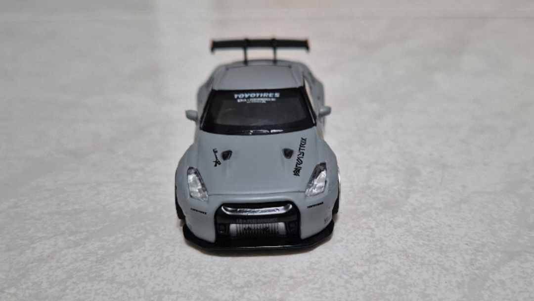 1/64 Mini GT LB Works Nissan GTR R35 Matte Grey, Hobbies & Toys, Toys ...