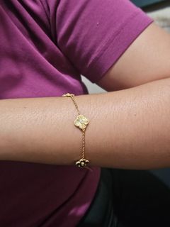 18K Saudi Gold VCA bracelet