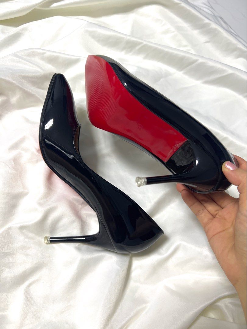 Ladies red bottom shoes hot sale